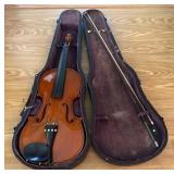 Violin with Bow and Hard Case