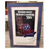 Framed & Signed Tennessee Homecoming 