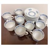 Heinrich China Blue Tea Set