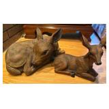 Lying Deer Figurines