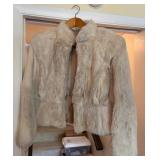 White Fur Coat with Lining
