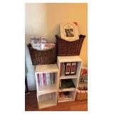 White Bookcase With Books