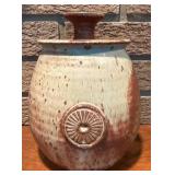Handcrafted Ceramic Jar with Lid