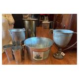 Metal Bucket Set