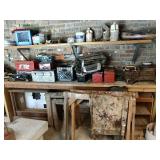 Contents of Back Right Wall of Garage-Read Details