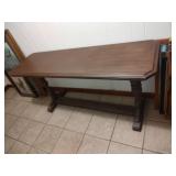 Kittelberger Edwardian Library Trestle Table