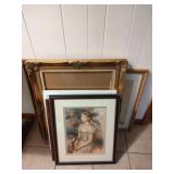Assorted Prints, Frames, Mirrors