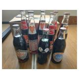 9 Vintage Coke Bottles