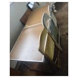 6 Foot Folding Table and 3 Folding Chairs