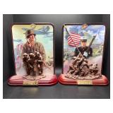 USMC Midway and Iwo Jima Limited Edition Sculpture