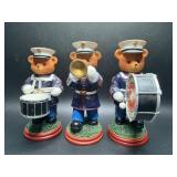 Hamilton Collection Semper Fi Bear Musician Figuri