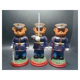 The Hamilton Collection Semper Fi Marine Bear Trio