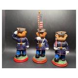 Hamilton Collection Semper Fi Bear Figurine Trio