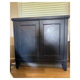 Black Wooden Cabinet