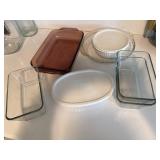 Pyrex, Corning Ware, and Anchor Hocking Bakeware