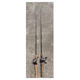 Two Fishing Rods With Reels