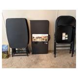 Mainstays 34-Inch Fold-in-Half Table and Folding C