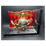 USMC Symbols of Courage Bookend with Semper Fideli