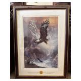 Ted Blaylock Signed Print, To Save the Eagle