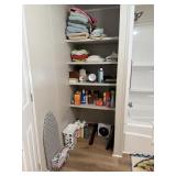 Bathroom Contents Including Mini Fridge & Storage