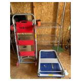 Multi-Function Total Trolley and Blue Platform Car