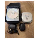 Sony Discman D-E220 with Accessories and CDs