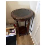 Dark Wood Side Table