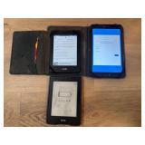 2 Kindles, Samsung Tablet, and Power Bank
