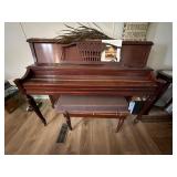 Baldwin Acrosonic Upright Piano with Bench