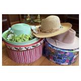 Three Hats With Boxes