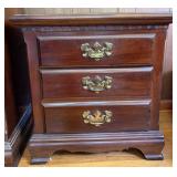 Three-Drawer Nightstand