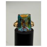 10k Gold Ring with Gemstone