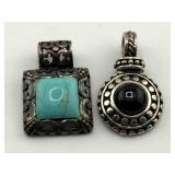 Sterling Silver Gemstone Pendants