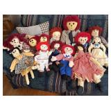 Raggedy Ann & Andy Dolls