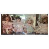 4pc Collection of Dolls -Goldenvale+