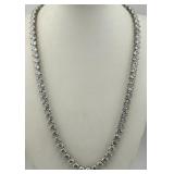 CZ Sterling Silver Necklace