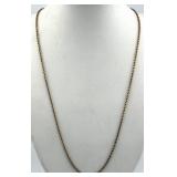 10K Gold Rope Chain Necklace