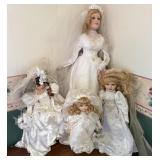 Bridal Porcelain Dolls