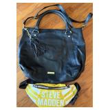 Steve Madden Black & Yellow Bags