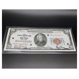 1929 $20 Federal Reserve Bank Note - New York