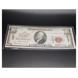 1929 $10 Federal Reserve Bank Note - Detroit