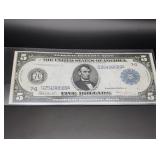 1914 $5 Federal Reserve Note