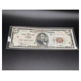 1929 $5 Federal Reserve Bank Note - Chicago