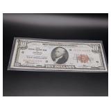 1929 $10 Federal Reserve Bank Note - Chicago