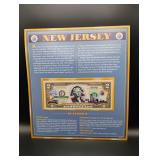 New Jersey Commemorative Colorized $2 Bill