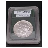 1925 Peace Silver Dollar