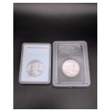 1958 and 1958-D Franklin Half Dollars