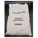 2013 P & D Kennedy Half Dollar $100 Sealed US Mint