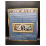 New Mexico Commemorative Colorized $2 Bill