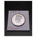 1998-S Kennedy Silver Proof Half Dollar
